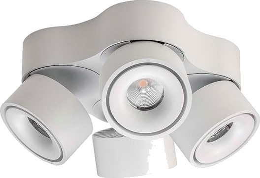 Antidark Easy W4100 Vegglampe LED Hvit M.hull Antidark Easy W4100 Vegglampe LED Hvit M.hull