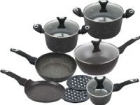 Klausberg SET 12 PIECES GRANITE POTS KLAUSBERG KB-7201