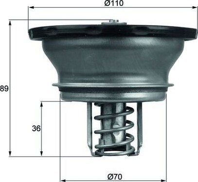 Termostat MAHLE ORIGINAL THD 3 82