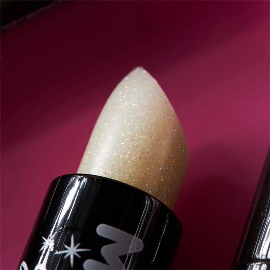 Buttericks Leco AB Moon Creations Iridescent Glitter Lipstick - Hvit