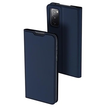 Dux Ducis Skin Pro Samsung Galaxy S20 FE Flip-deksel Blå