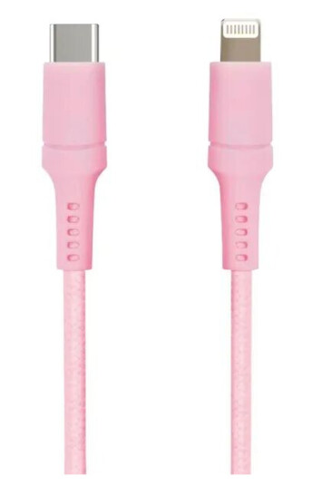 Nomadelic USB-C til Lightning 0,5 m Rosa