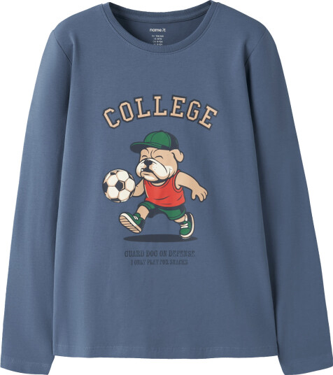 Name It Nkmvux Ls Top Blue 158 164