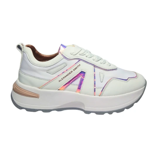 Alexander Smith Dame Sko Hvit 39 EU 