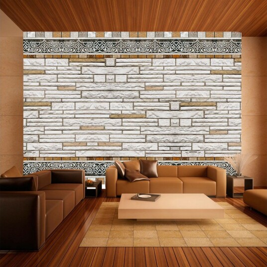 Fototapet Stone Mosaic 400x280 - Artgeist sp. z o. o.