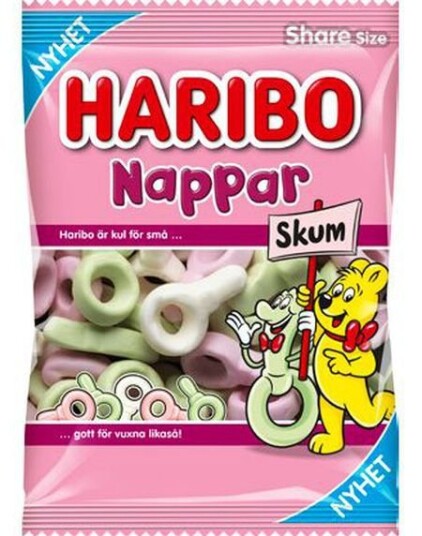 Haribo Skum Smokker 120 gram Haribo Skum Smokker 120 gram