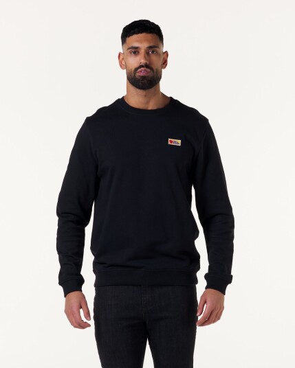 Fjellreven Mens Sweat - Vardag Black - M