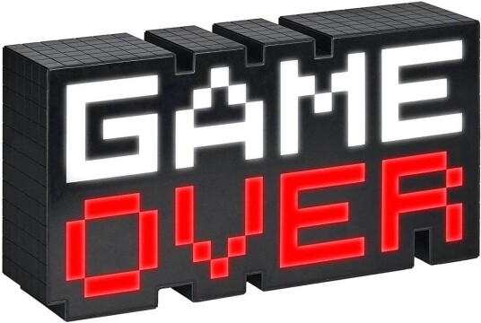 Paladone Game Over Light Paladone Game Over Light