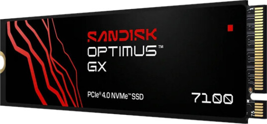SanDisk Optimus GX 7100 SSD 500 GB M.2 2280 PCIe 4.0 SDSP71500GAN-000E0
