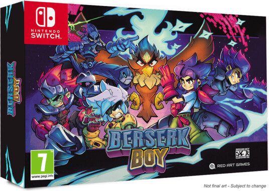 Berserk Boy Collector's Edition Nintendo Switch Spill Berserk Boy Collector's Edition Nintendo Switch Spill