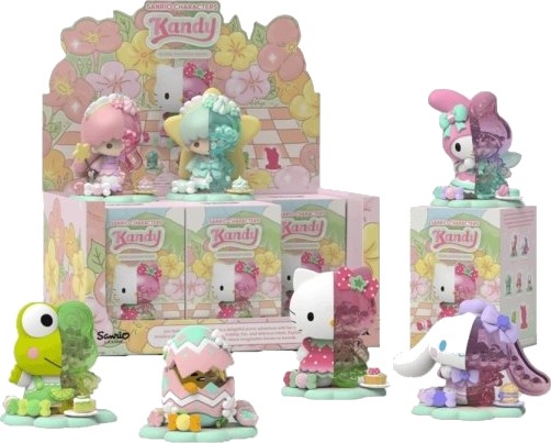 Mighty Jaxx Blind Box actionfigur Kandy x Sanrio Mighty Jaxx Blind Box actionfigur Kandy x Sanrio