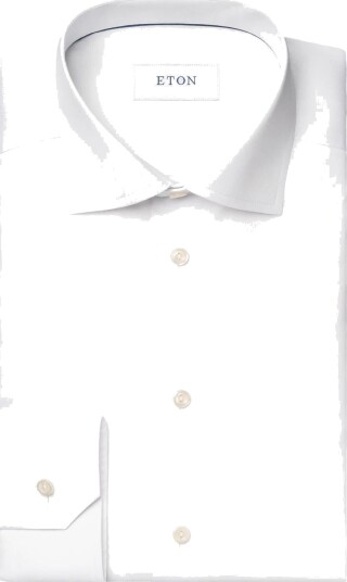 Eton Herre Skjorter Hvit XL,
