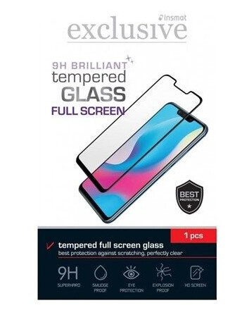 Insmat Exclusive - screen protector for mobile phone - full screen Insmat Exclusive - screen protector for mobile phone - full screen