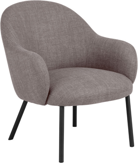 Spencer lenestol loungestol stoff lys gråbrun. Spencer lenestol loungestol stoff lys gråbrun.