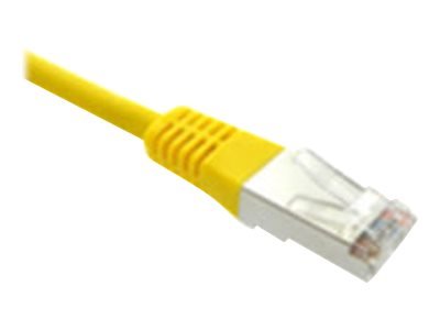 Black Box Gigatrue Koblingskabel Rj-45 Hann Til Rj-45 Hann 1 M S/Ftp Cat 6A Med Støvel Uten Hindringer Gul