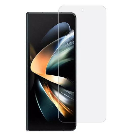INCOVER Samsung Galaxy Z Fold5 (5G) Arc Edge Herdet Glas Skjermbeskytter - Case Friendly - Gjennomsiktig INCOVER Samsung Galaxy Z Fold5 (5G) Arc Edge Herdet Glas Skjermbeskytter - Case Friendly - Gjennomsiktig