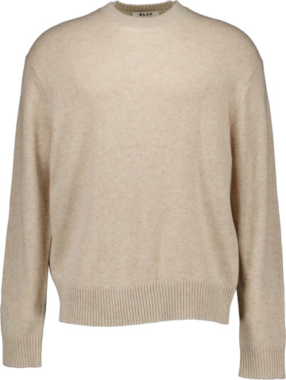 Olaf Hussein Herre Strikkevarer Beige M, Olaf Hussein Herre Strikkevarer Beige M,