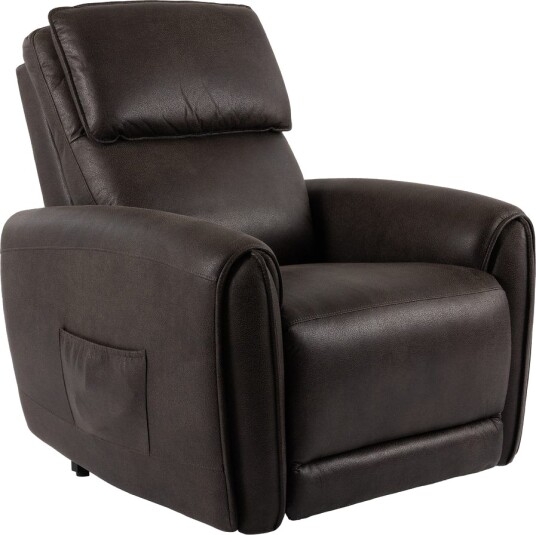 Lunaro reclinerlenestol elektrisk - Brun