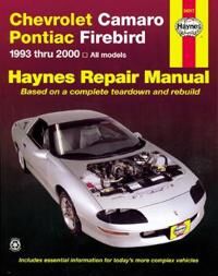 Chevrolet Camaro & Pontiac Firebird (93 - 02) Av Haynes Publishing