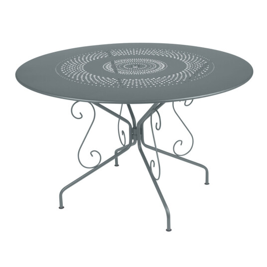 Fermob Montmartre Table 117 cm Storm Grey 26