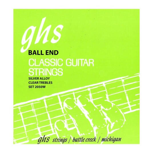 Ghs 2050w Ball End Regular Classics 028-043 High Tension Clear