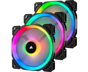 Corsair LL120 Series RGB Black 3-pack Corsair LL120 Series RGB Black 3-pack