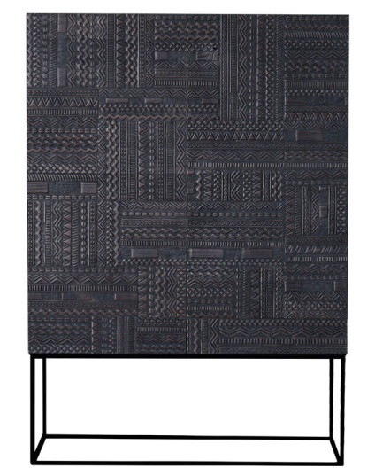 Ethnicraft Ancestors Tabwa skap Teak 3 d?rer, 2 skuffer 126 x 180