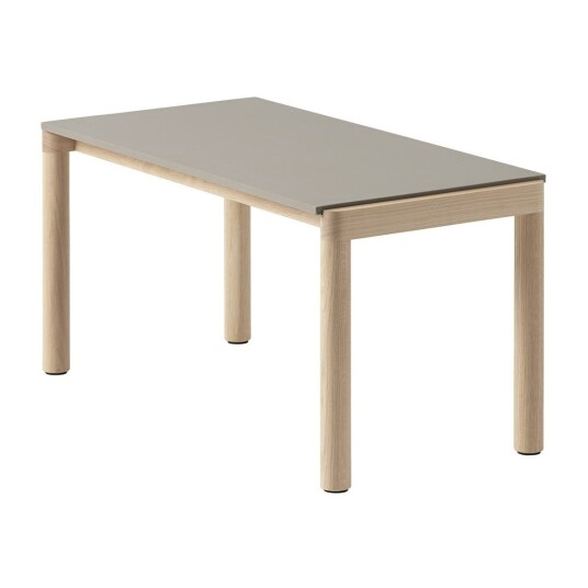 Muuto Couple 1 Plain salongbord 40 x 84 x 40 cm Taupe-oak