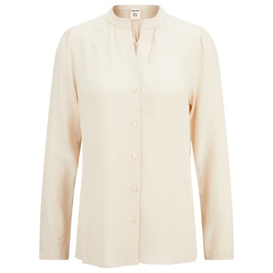 Semicouture Bluse med silke Beige 2XS