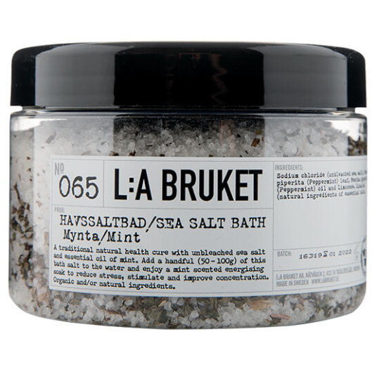 L:A Bruket 065 Saltbad Mynta 450g