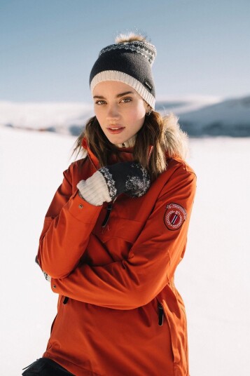 Twentyfour Finse 2 . 0 2-Lags - Anorakk - Mørk Rust - 36 Twentyfour Finse 2 . 0 2-Lags - Anorakk - Mørk Rust - 36