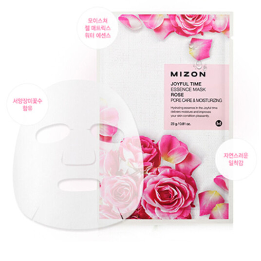 Mizon Joyful Time Essence Mask Rose 23g