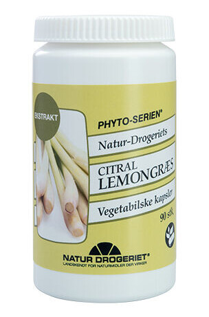 Natur Drogeriet Natur-Drogeriet Lemongras Citral 370 Mg 90 Kapslar
