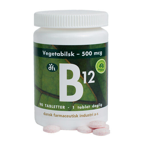 DFI B12 Vitamin Methylcobalamin 90 Tabletter