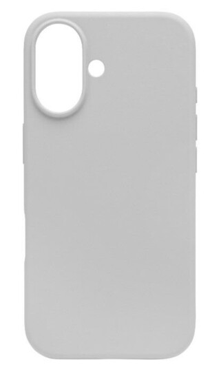 Linocell Rubber case for iPhone 16 Grå