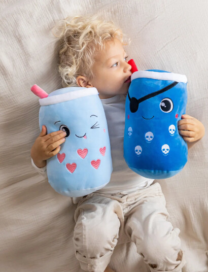 Teddykompaniet Kramis, Bubble Tea, Pirat, 30 Cm - Blue - 30 CM Teddykompaniet Kramis, Bubble Tea, Pirat, 30 Cm - Blue - 30 CM