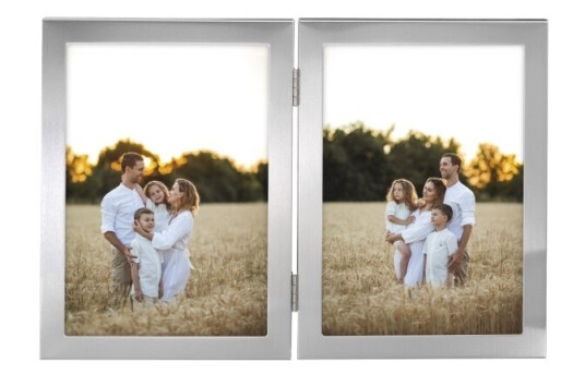 Hama Calais Aluminium Sølv 3 Bilder I 1 Ramme Gloss Bord 13 X 18 Cm Hama Calais Aluminium Sølv 3 Bilder I 1 Ramme Gloss Bord 13 X 18 Cm