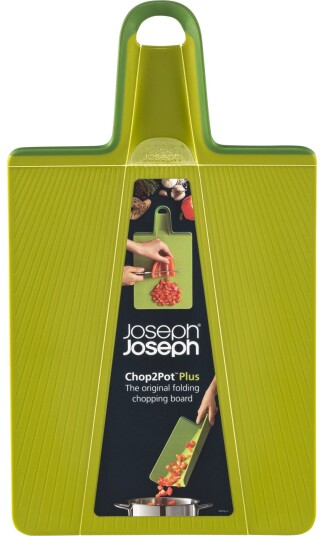 Joseph Joseph Chop2Pot Plus Skjærebrett - Grønn Joseph Joseph Chop2Pot Plus Skjærebrett - Grønn