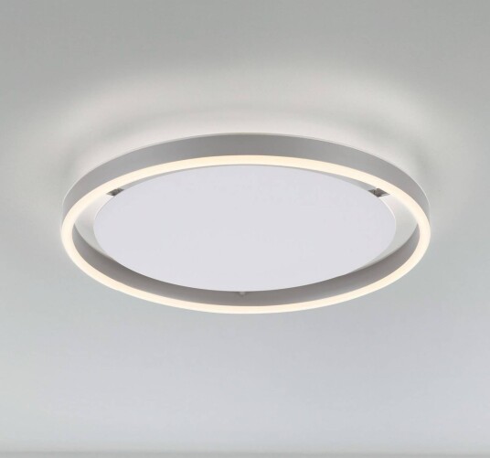 JUST LIGHT. GmbH LED-taklampe Ritus, dimbar, Aluminium / grå / sink, Stue / spisestue, Aluminium, Moderne JUST LIGHT. GmbH LED-taklampe Ritus, dimbar, Aluminium / grå / sink, Stue / spisestue, Aluminium, Moderne