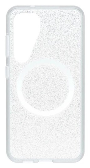 Samsung Galaxy S25 React Magnetisk Gjennomsiktig Mobildeksel med Trådløs Lading