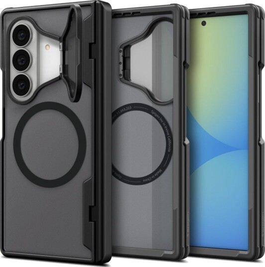 Spigen Optik Armor (Mag Fit), Etui, Samsung, Galaxy Z Fold 8 Ultra, 20,3 Cm (8"), Svart