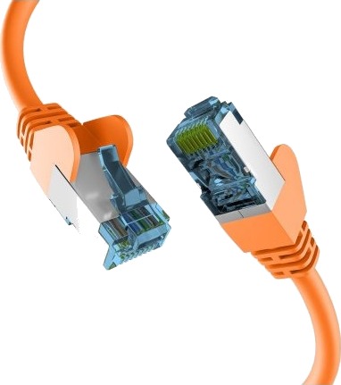 Efb Elektronik Nettverkskabel Cat7 S/Ftp 1m Oransje
