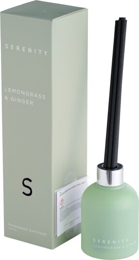 SERENITY DUFTPINNER 150ML LEMONGRASS & GINGER