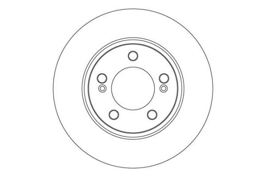 Bremseskive TRW DF6924S