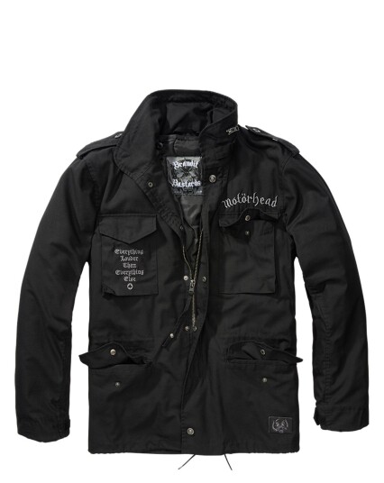Brandit Motörhead M65 Jacka Svart Svart Brandit Motörhead M65 Jacka Svart Svart