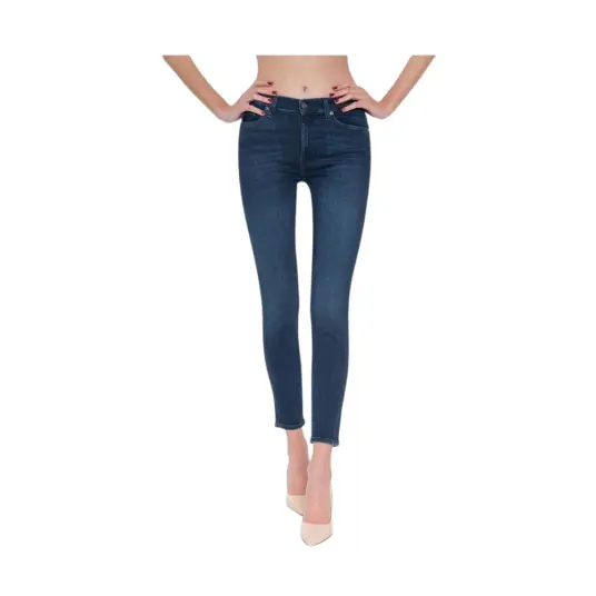 7 For All Mankind Dame Jeans Blå W25, 7 For All Mankind Dame Jeans Blå W25,