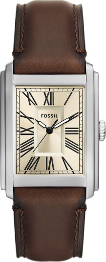 Fossil Carraway FS6012 - Unisex - 30 mm - Analog - Kvarts urverk - Mineralglas