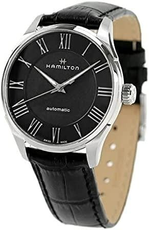 Hamilton Herreklokke H42535730 Jazzmaster Sort/Lær Ø40 mm Hamilton Herreklokke H42535730 Jazzmaster Sort/Lær Ø40 mm