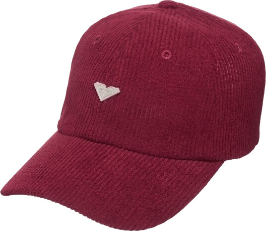 Roxy Glow Tides Cord Cap   Burgundy   ONE SIZE
