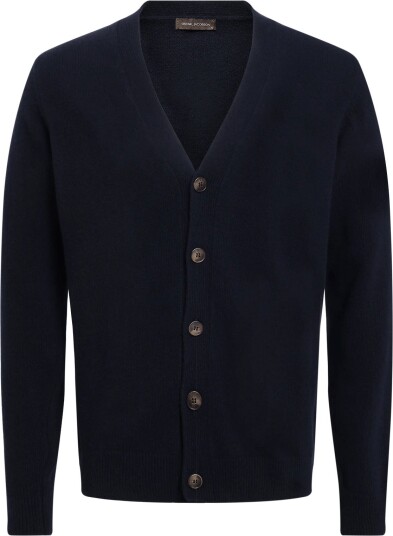 Oscar Jacobson Eduardo Cardigan NAVY 3XL